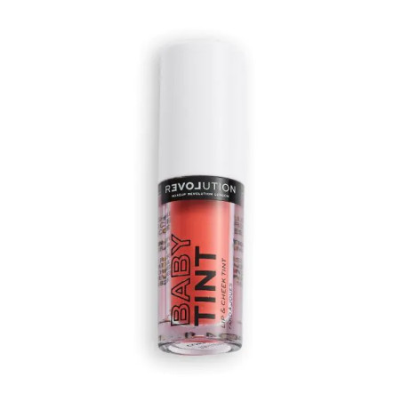 Relove by Revolution течен руж за лице и устни Baby Tint Coral