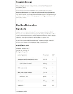 Appetite Control | with Garcinia, White Bean -amp, Apple Cider 2