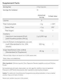 Cranberry with PACs 2