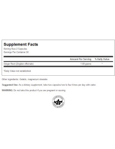 Ginger Root 540 mg 2