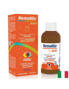 За памет и концентрация при деца Memo Mix Junior С фосфатидил серин, женшен и родиола 100 ml сироп