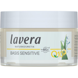 lavera Basis Sensitiv Овлажняващ крем Q10  50 мл