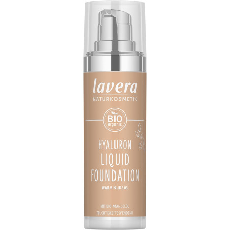 lavera Фон дьо тен с хиалурон -Warm Nude 03- 30 мл