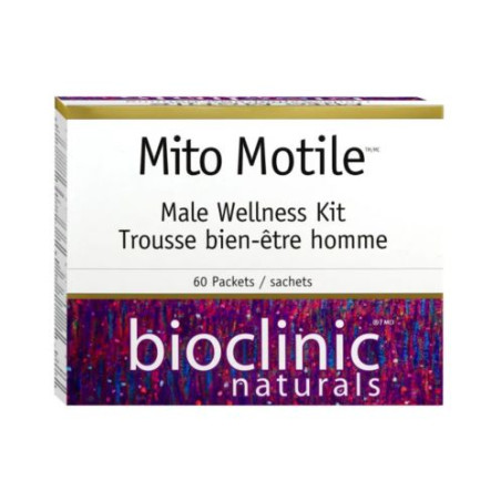 Mito Motile™ Male Wellness Kit/ Фертилитет формула за мъже x 60 пакетчета Natural Factors