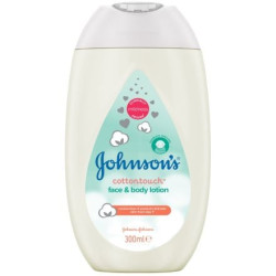 Johnson's CottonTouch лосион за лице и тяло за новородени 300 мл