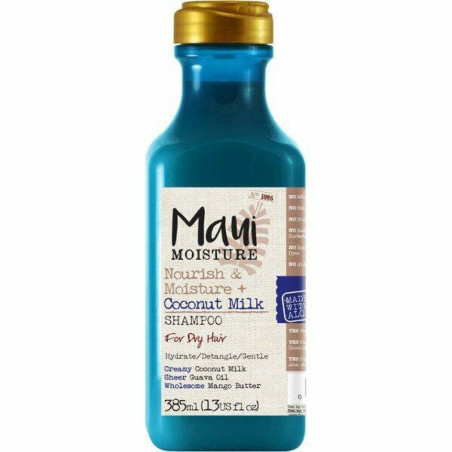 Maui Шампоан за коса с кокосово мляко 385 мл - хидратира и оформяне за къдрава