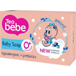 TEO BEBE ТВЪРД САПУН С МАСЛА БАДЕМ 75 гр