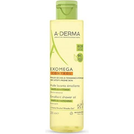 A-Derma Exomega Control Емолиентно душ олио за суха атопична кожа 200 мл