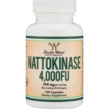 Кръвообращение - Натокиназа, 200 mg, 120 капсули Double Wood
