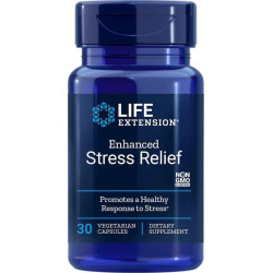 Стрес и добро настроение - Маточина + L-Теанин - Enchanced Stress Relief, 30 капсули