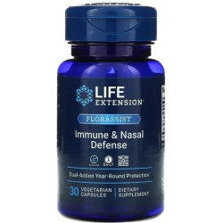 Florassist® Immune & Nasal Defense/ Пробиотик в подкрепа на имунитета и дихателната система х 30 капсули