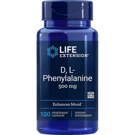 D,L-Phenylalanine/ В подкрепа на мозъчната функция 500 mg х 100 капсули