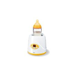 Beurer BY 52 Baby food and bottle warwmer, 2-in-1 warms up food and keeps it warm, digital temperature display,Led display,with 