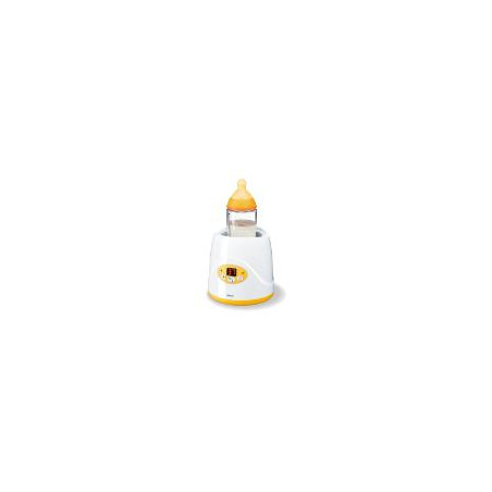 Beurer BY 52 Baby food and bottle warwmer, 2-in-1 warms up food and keeps it warm, digital temperature display,Led display,with 