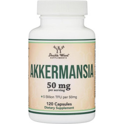 Пробиотик Акермансия - контрол на кръвната захар и теглото - Akkermansia, 5 млрд. активни пробиотици, 120 капсули, 60 дози
