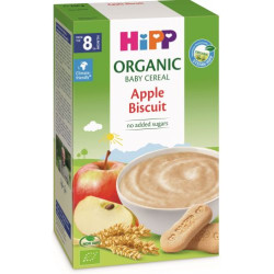 HIPP 2892 Ябълки и Бисквити безмлечна, инстантна каша, 250 гр