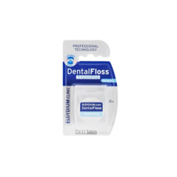 Elgydium Clinic DentalFloss Антибактериален конец за зъби с хлорхексидин 25м