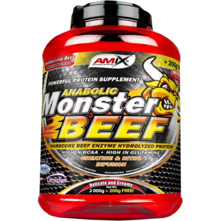 AMIX Monster Beef Protein / Strawberry and Banana / 2.2g.