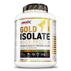AMIX Gold Whey Protein Isolate / Natural vanilla / 2.27g.