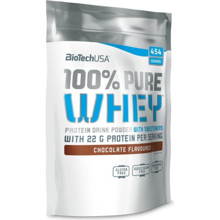 BIOTECH USA 100% Pure Whey / Chocolate and Peanut butter / 0.454g.