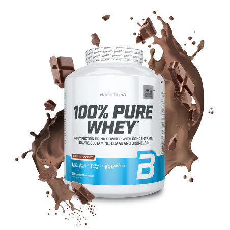 BIOTECH USA 100% Pure Whey / Chocolate / 2.27g.