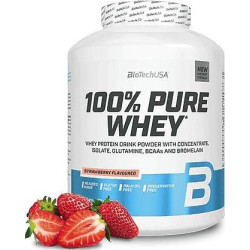 BIOTECH USA 100% Pure Whey / Strawberry / 2.27g.