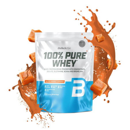 BIOTECH USA 100% Pure Whey / Salted Caramel / 1g.