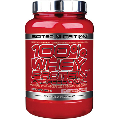SCITEC 100% Whey Protein Professional / White chocolate / 0.92g.