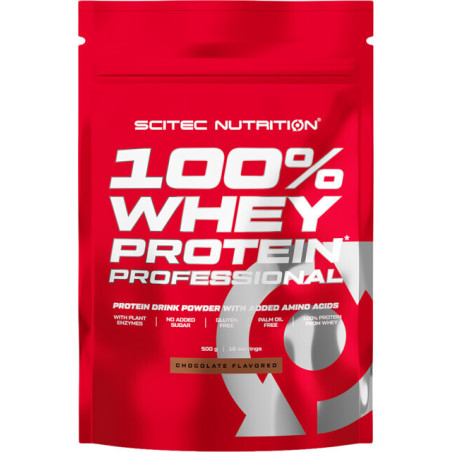 SCITEC 100% Whey Protein Professional / White chocolate / 0.5g.