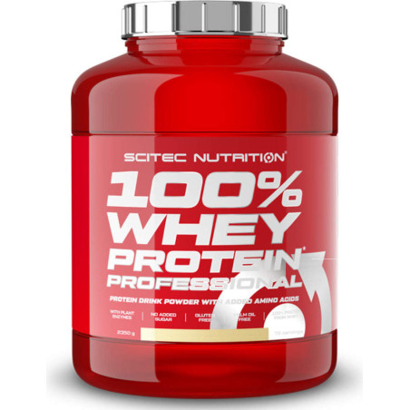 SCITEC 100% Whey Protein Professional / Pistachio White Chocolate / 2.35g.