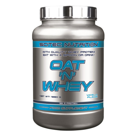 SCITEC Oat N Whey 1380g / Vanilla Fusion / 1.38g.