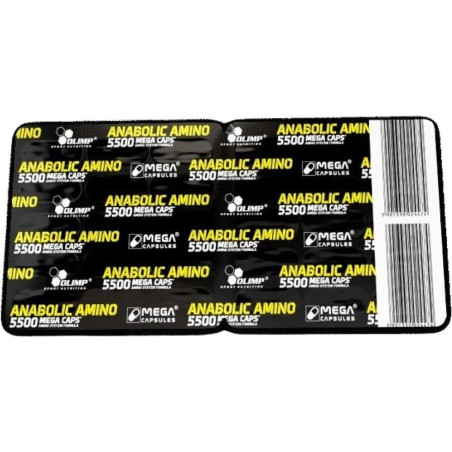 OLIMP Anabolic Amino 5500 Mega Caps - 15 Caps.