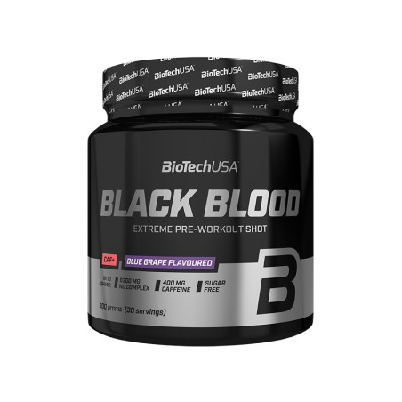 BIOTECH USA Black Blood CAF+ 300g / Blue grape / 0.3g.