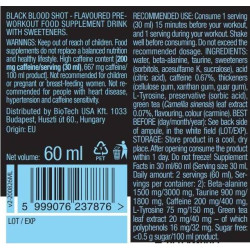 BIOTECH USA Black Blood Shot / 60 ml / Pink Grapefruit