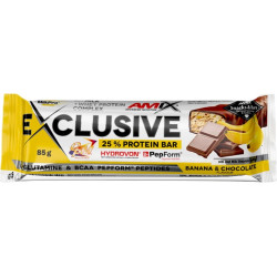 AMIX Exclusive Protein Bar / 85 gr. / Chocolate and Banana / 0.085g.