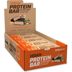 BIOTECH USA Vegan Protein Bar / 50 g / Peanut butter