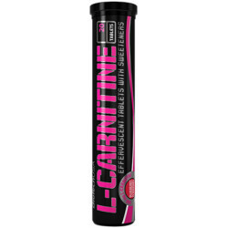 BIOTECH USA Effervescent L-Carnitine 500mg / 20 Tabs. / Lemon and lime