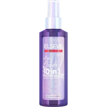 Elseve 10in1 bleach rescue спрей без отмиване 150мл