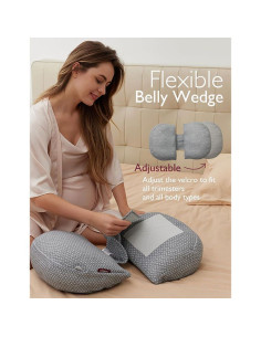 Възглавница за бременни Momcozy W-образна 2