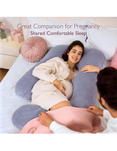 Възглавница за бременни и кърмене Momcozy U-образна 2