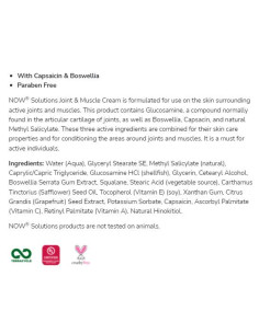 Joint -amp, Muscle Cream | with Glucosamine, Boswellia and Capsaicin 2