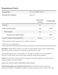 Colloidal Minerals | Fulvic Acid Trace Minerals - Raspberry Flavor 2