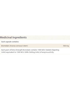 Bromelain Hydrochloride 500 mg