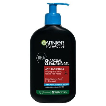 SNat Pure Activ Charcoal Почист.гел 250мл.