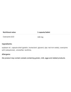 Coenzyme Q10 100 mg 2