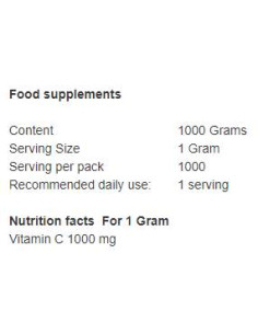 Vitamin C Antioxidant | 100- Vitamin C Powder 2