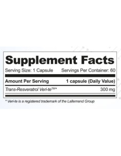 Resveratrol Veri-te 300 mg 2