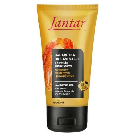 Ламиниращ гел за гладка коса без хвърчащи краища Farmona Jantar Lamination Gel
