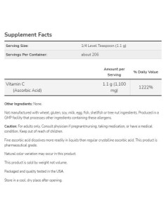 Vitamin C | Ascorbic Acid - Pharmaceutical Grade 2
