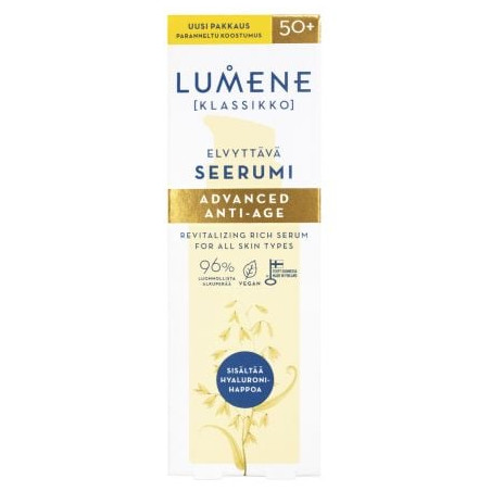 Подмладяващ серум срещу бръчки Lumene Klassikko